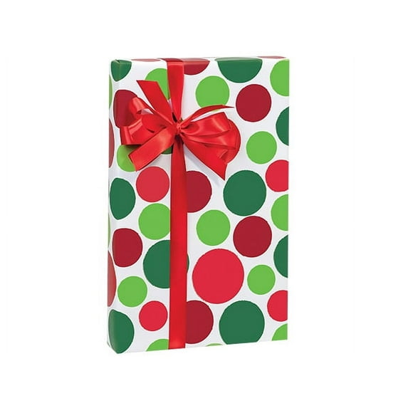 Holiday Dots Stone Wrap 30"x85'