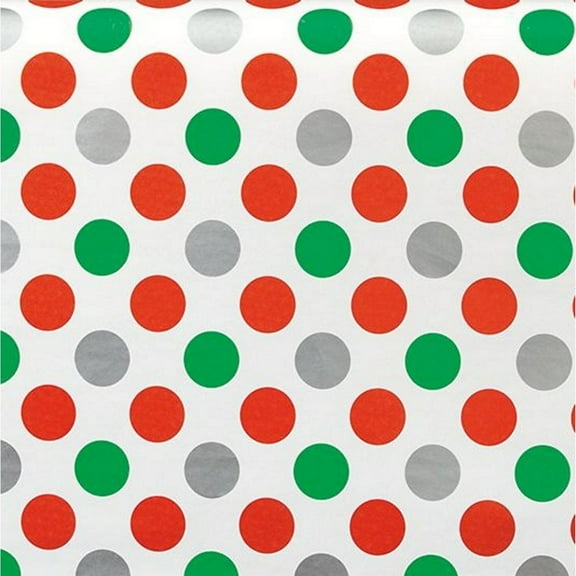 Holiday Dots Tissue Paper - 20in. x 30in. - 20 Sheets
