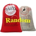 thumbnail image 1 of Holiday Drawstring Bag X2 - Christmas Bag Santa Sack Canvas Bag For Gifts Santa Sack Special Extra Large Size 27.5, By PRYESS, 1 of 8