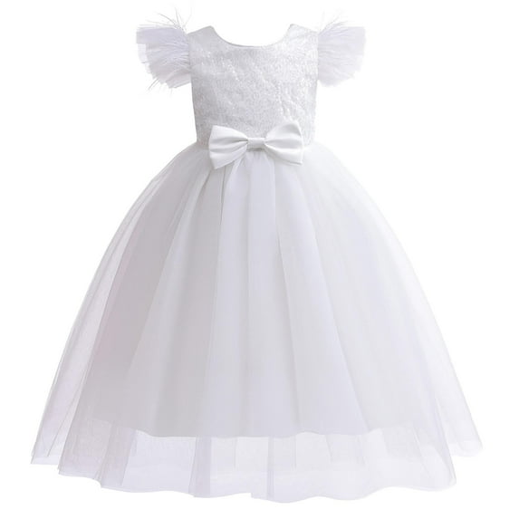 Holiday Dress Tutu Birthday Dress for Girls Kids Dress for Girls 8-9 Years