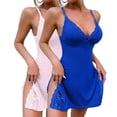 thumbnail image 1 of Holiday Dresses for Women V Neck Women's Nightgowns & Sleepshirts Soft Tank Top Spaghetti Strap Comfy Womens Sleepwear Multicolor12, 1 of 8