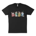 thumbnail image 1 of Holiday Drinks Christmas Shirt Unisex Large Black, 1 of 5