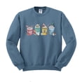 thumbnail image 1 of Holiday Drinks Christmas Sweatshirt Unisex Medium Indigo Blue, 1 of 5