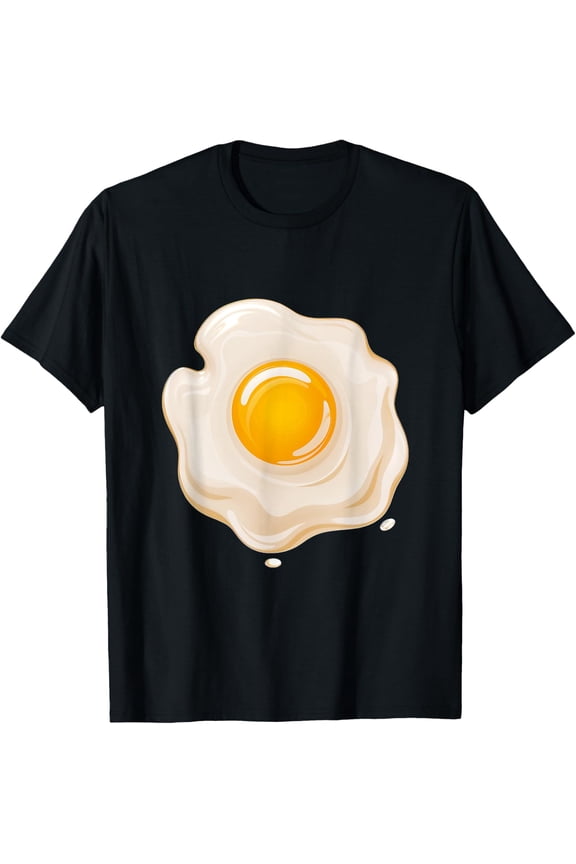 Holiday Egg Costume Eggshell Fun Food Graphic T-Shirt, Size S-5XL