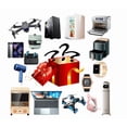 thumbnail image 1 of Holiday Electronics Gift Box: Value Assortment of 3-28 Useful Home Gadgets & Tech for Christmas, 1 of 10