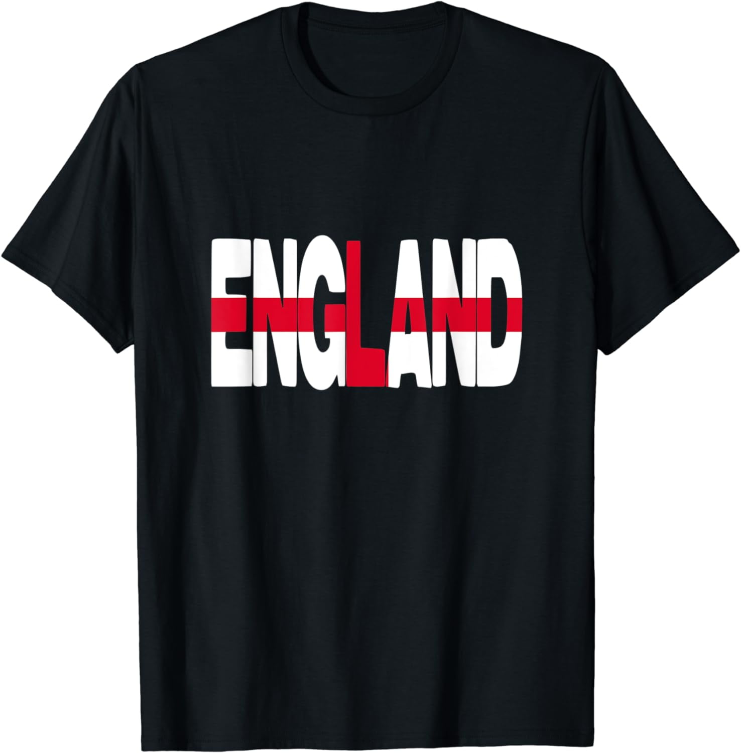 Holiday English Flag Patriot Pride Letters England TShirt