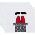 thumbnail image 1 of Holiday Essence Away He Goes Geometric Print Placemat, 1 of 2
