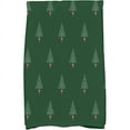 thumbnail image 1 of Holiday Essence Filigree Forrest Geometric Print Kitchen Towel, 1 of 2