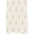 thumbnail image 1 of Holiday Essence Filigree Forrest Geometric Print Kitchen Towel, 1 of 2