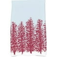 thumbnail image 1 of Holiday Essence Hidden Forrest Floral Print Kitchen Towel, 1 of 2