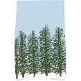 thumbnail image 1 of Holiday Essence Hidden Forrest Floral Print Kitchen Towel, 1 of 2