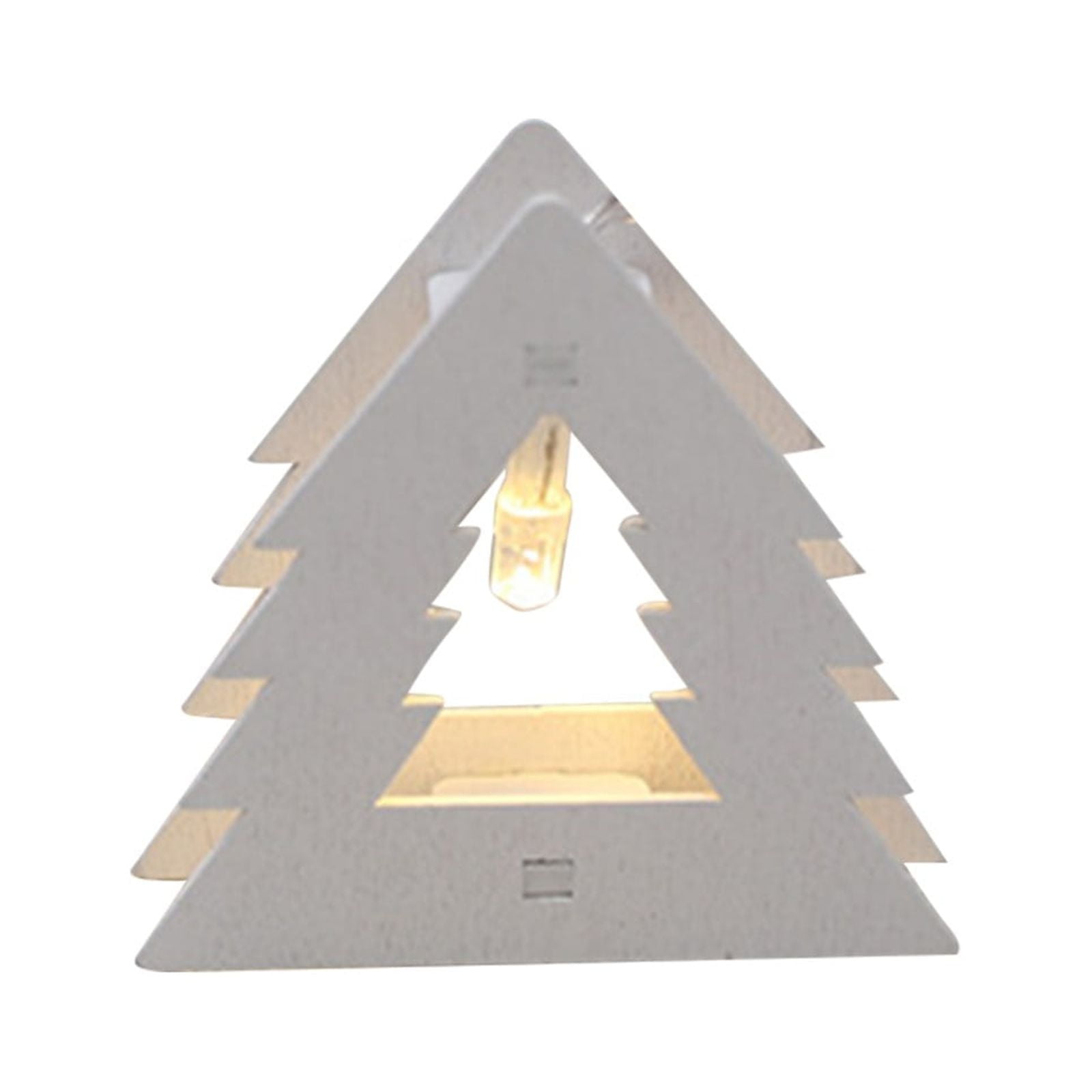 Holiday Essence Snowflake Christmas Lights, Christmas Wooden LED