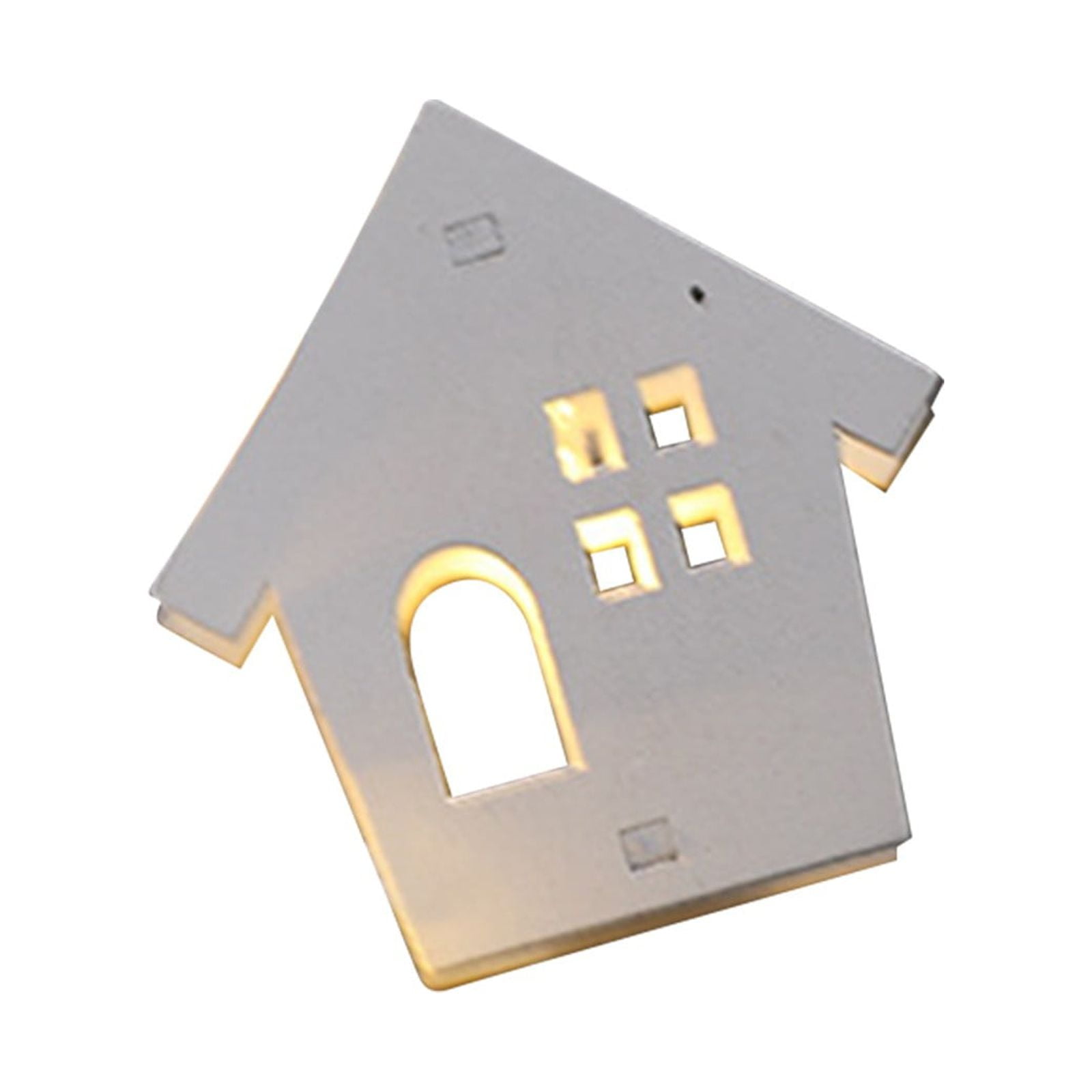 Holiday Essence Snowflake Christmas Lights, Christmas Wooden LED