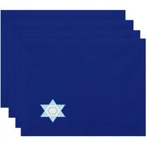 Holiday Essence Star's Corner Geometric Print Placemat