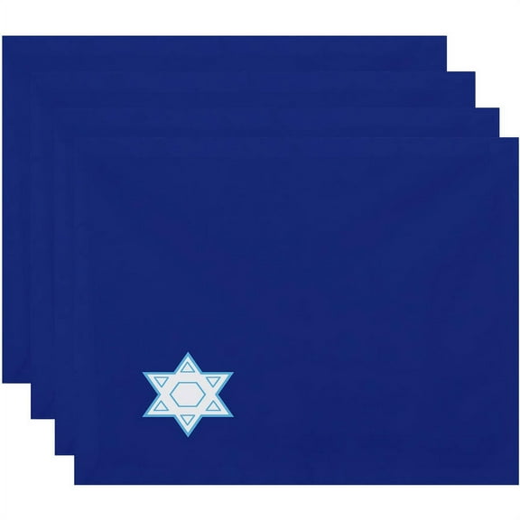 Holiday Essence Star's Corner Geometric Print Placemat