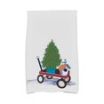 thumbnail image 1 of Holiday Essence Take Me Home Geometric Print Kitchen Towel, 1 of 2