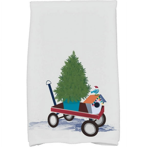 Holiday Essence Take Me Home Geometric Print Kitchen Towel
