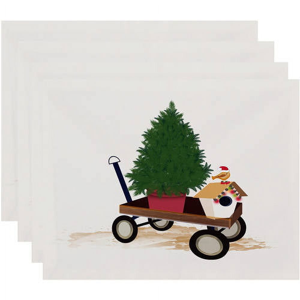Holiday Essence Take Me Home Geometric Print Placemat