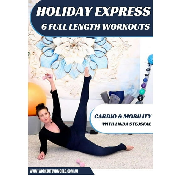 Holiday Express Series 6 Workouts DVD - Barlates Body Blitz - Linda Stejskal