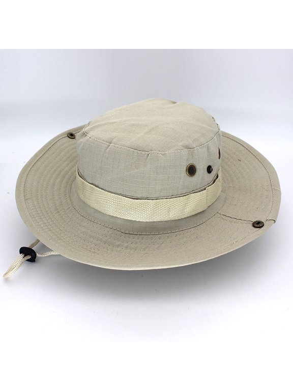 Sun Hat Outddor Sun Hat Bucket Hat Unisex Summer Bush Fishing Hiking Round Cap