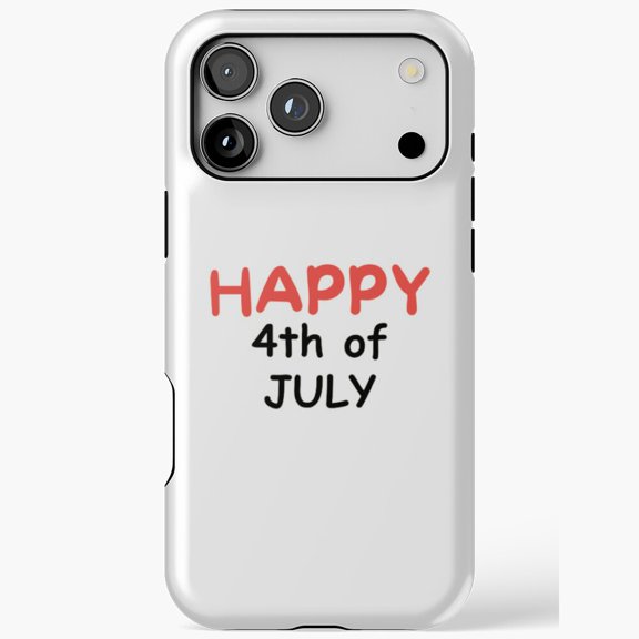 Holiday Festive USA Celebration Cover for iPhone Case 11 through 17 Pro Max