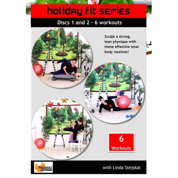 Holiday Fit 14 Workout Challenge DVDs (5 DVD Set) - Barlates Body Blitz