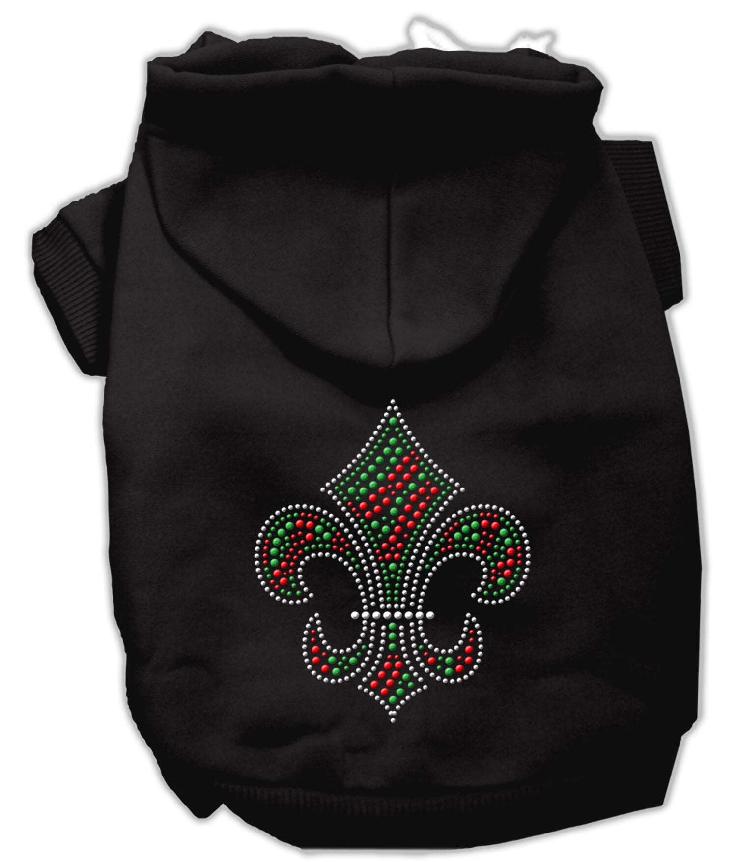 Neon Floral Bears Pet Dog Hoodie