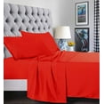 thumbnail image 1 of Holiday Gift 1500 Series Bed Sheet set- - King Red, 1 of 5