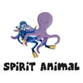 thumbnail image 1 of Holiday Gift Boys Spirit Animal Cute Sports Wall Decal Decoration Colorful Octopus Marine life Vinyl wall Decal Lasts Years and Easily Removable - Size: 45 in x 36 in, 1 of 3