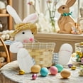 thumbnail image 1 of Holiday Gift Finder Easter Decoration Supplies Cute Easter Bunny Decorative Candy Basket Easter Storage Basket, 1 of 7