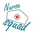 thumbnail image 1 of Holiday Gift Girls Nurse Squad Cute Girly Wall Decal Decoration Nursing Medical Health Caretaker Vinyl Decal Lasts Years and Easily Removable - Size: 34 in x 34 in, 1 of 3