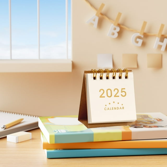 Holiday Gift Savings! Rvasteizo Home Decor, 2025 Mini Desk Calendar
