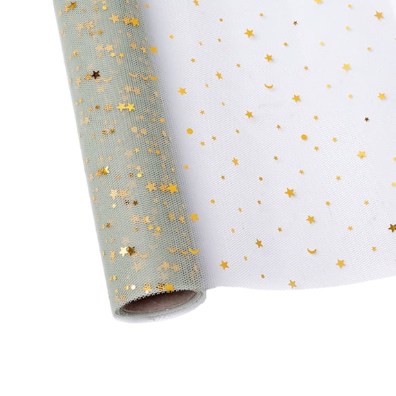 Star Signum Mesh Fabric Roll Black 4.55m Donativum Packaging Material