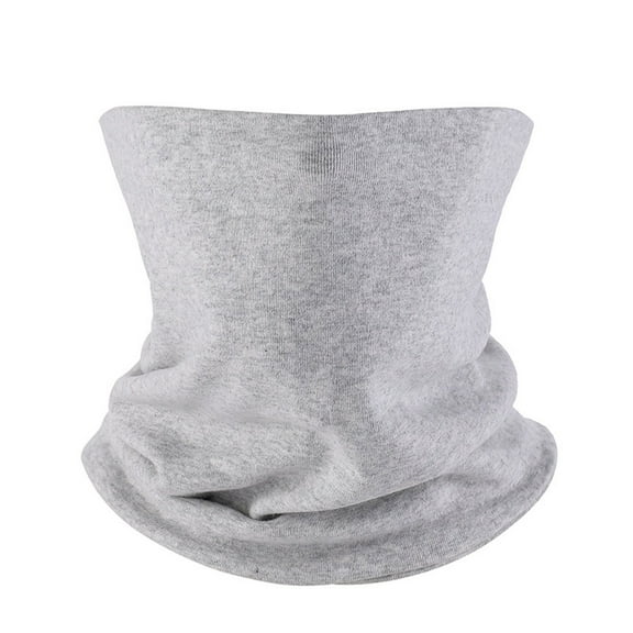 Holiday Gifts! Titcea Neck Gaiter Women Solid Color Wind Protection Face Cover Fleece Winter Neck Warmer Thick Scarf for Women