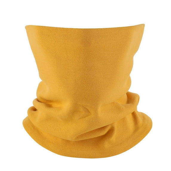 Holiday Gifts! Titcea Neck Gaiter Women Solid Color Wind Protection Face Cover Fleece Winter Neck Warmer Thick Scarf for Women