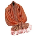 thumbnail image 1 of Holiday Gifts! Titcea Winter Scarf for Women Ethnic Style Thicken Tassels Solid Color Lengthening Shawls Wraps Windproof Warm Outdoor Cold Protection Scarves, 1 of 2