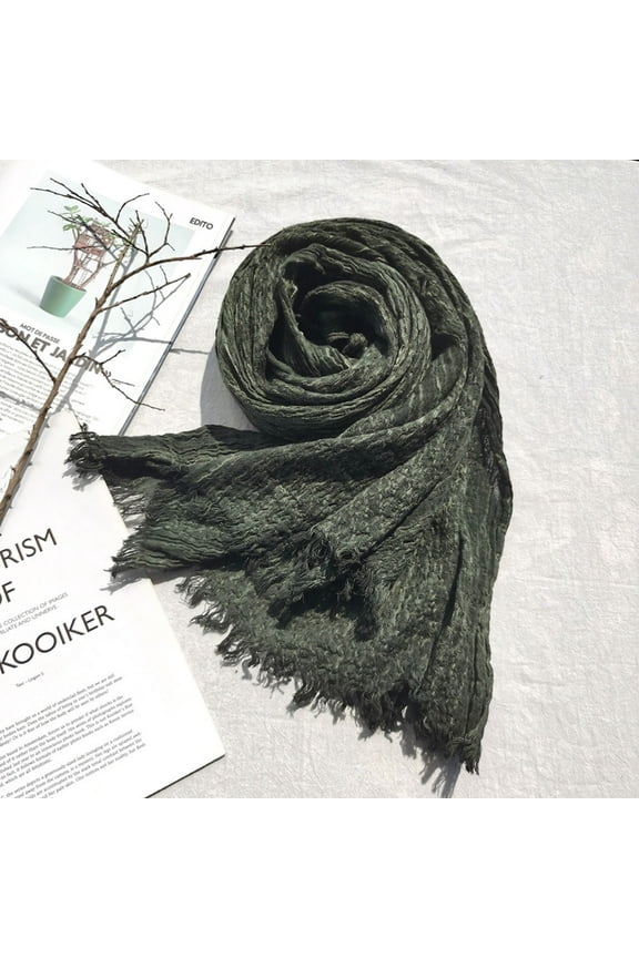 Holiday Gifts! Titcea Winter Scarf for Women Lightweight Elasticity Solid Color Windproof Warm Outdoor Cold Protection Scarves