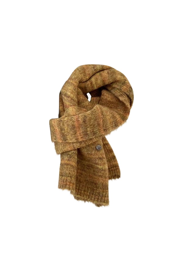 Holiday Gifts! Titcea Winter Scarf for Women Thicken Solid Color Shawls Wraps Windproof Warm Outdoor Cold Protection Scarves