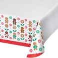 thumbnail image 1 of Holiday Gingerbread Sweets Paper Tablecloth, 1 of 1