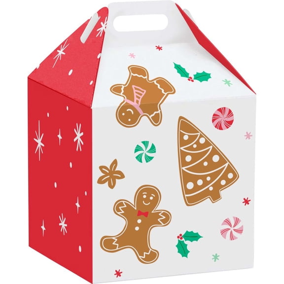 Holiday Gingerbread Sweets Treat Boxes 8 Count