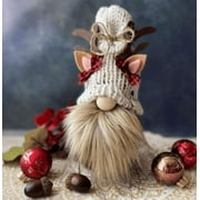 Holiday Gnome Handmade Swedish Tomte, Christmas Elf Decoration Ornaments Thanks Giving Day Gifts Swedish Gnomes tomte