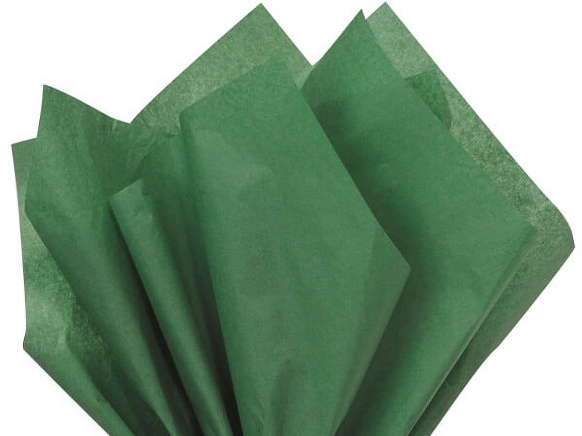 Holiday Green Tissue Paper Squares, Bulk 24 Sheets, Premium Gift Wrap for Birthdays, Holidays, by Feronia Packaging, Large 20 inchx30 inch, Size: 20 x