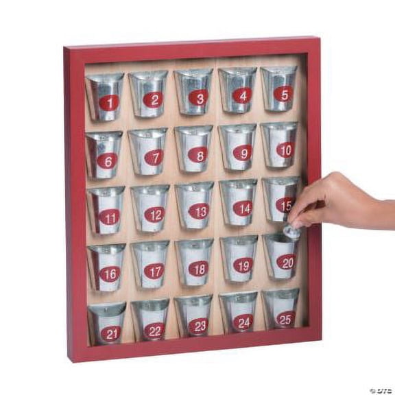 HOLIDAY HANDICRAFT COUNTDOWN CALENDAR - Home Decor - 1 Piece