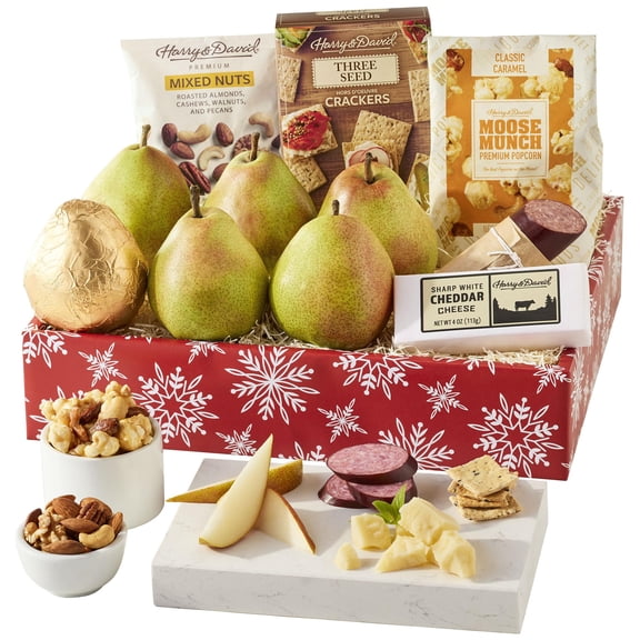 Harry & David Holiday Harry's Gift Box, Christmas, Holiday Snacking