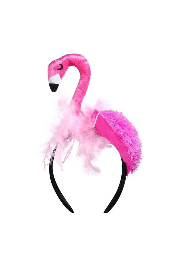 Hawaiian Flamingo Headband Multi Comfortable Costume Hair Accessory