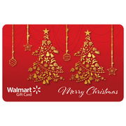 Holiday Holly Trees Walmart eGift Card