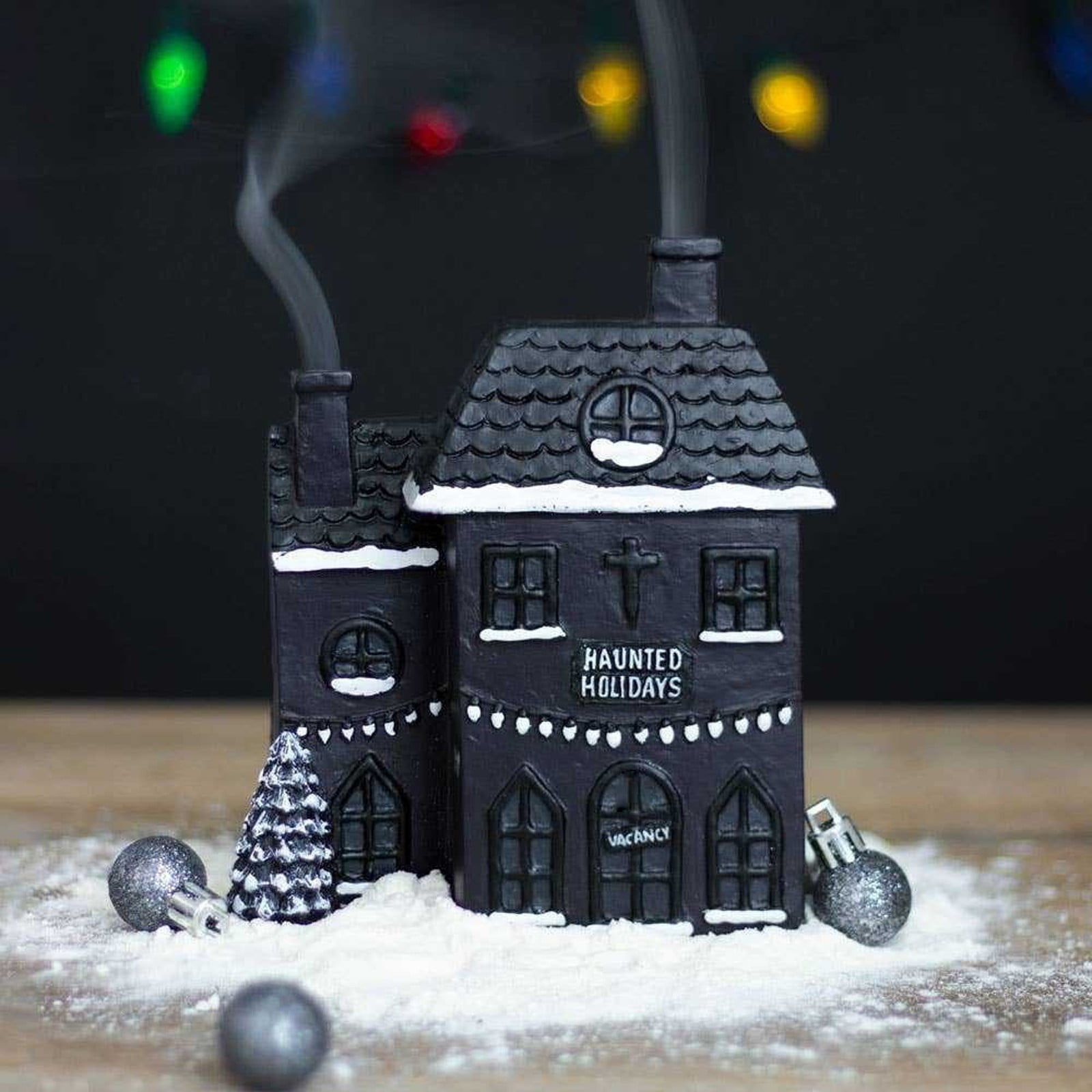 Holiday House Incense Burner Halloween Autumn Incense Burner House