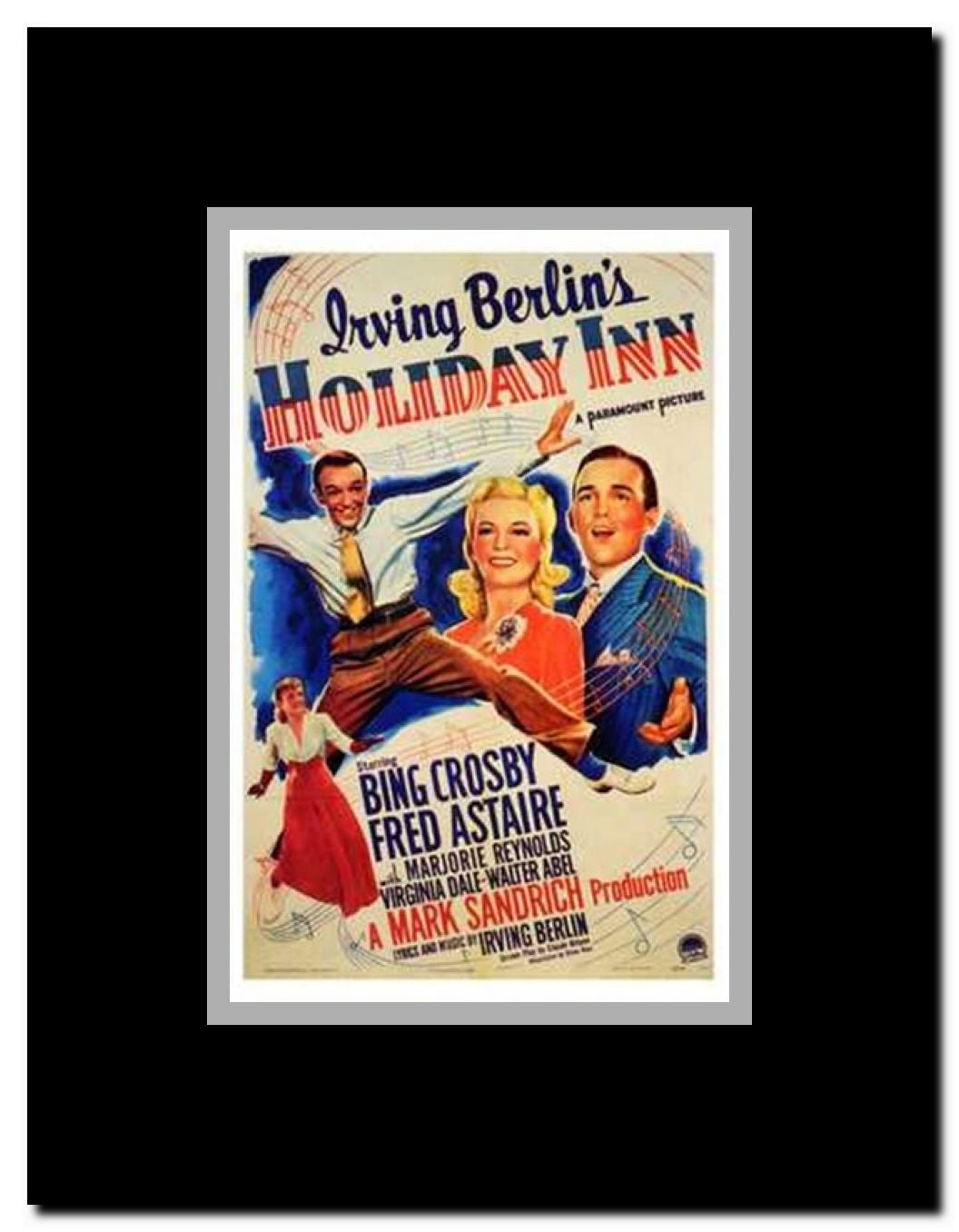 Holiday Inn Framed Movie Poster