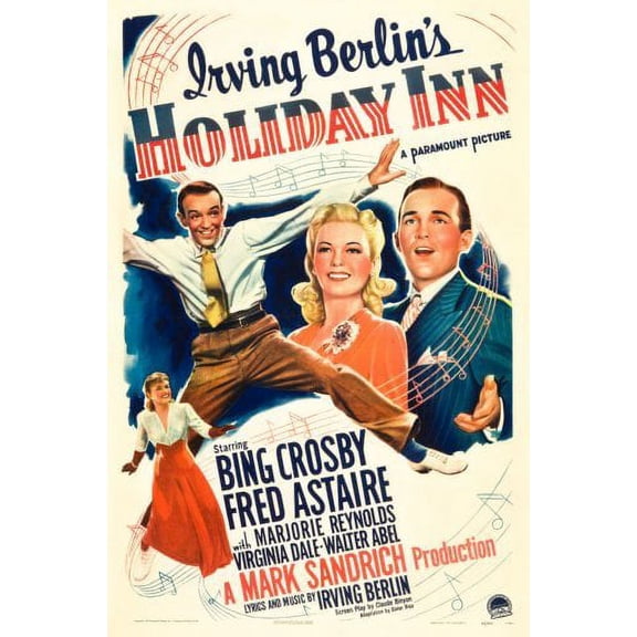 Holiday Inn Poster 24inx36in Art Poster 24x36 Unframed, Age: Adults, Rectangle Poster Time