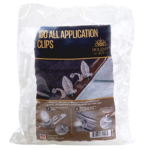 Holiday Joy 100 Professional Grade All Applications Christmas Lights